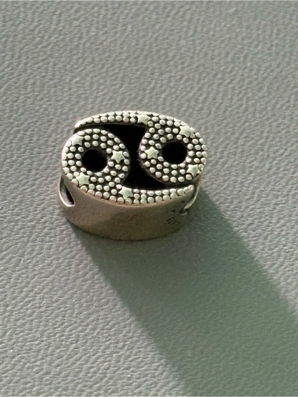 Pandora Silver Cancer Zodiac Charm Bead a